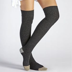 UGG Color Blocked Rib Over the Knee Socks